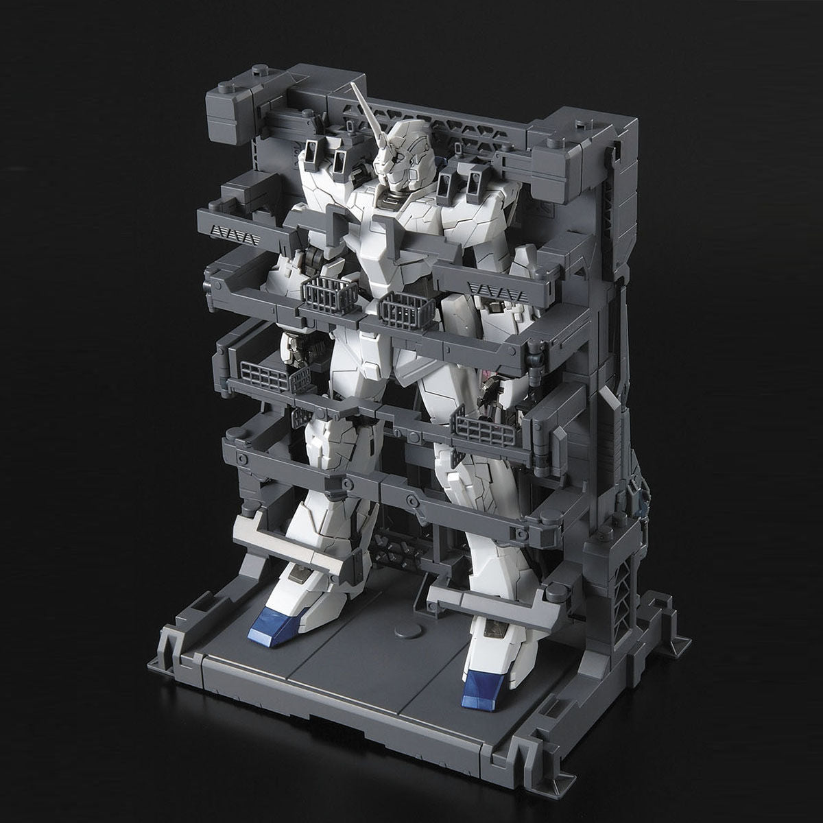MG 1/100 RX-0 UNICORN GUNDAM HD COLOR + MS CAGE