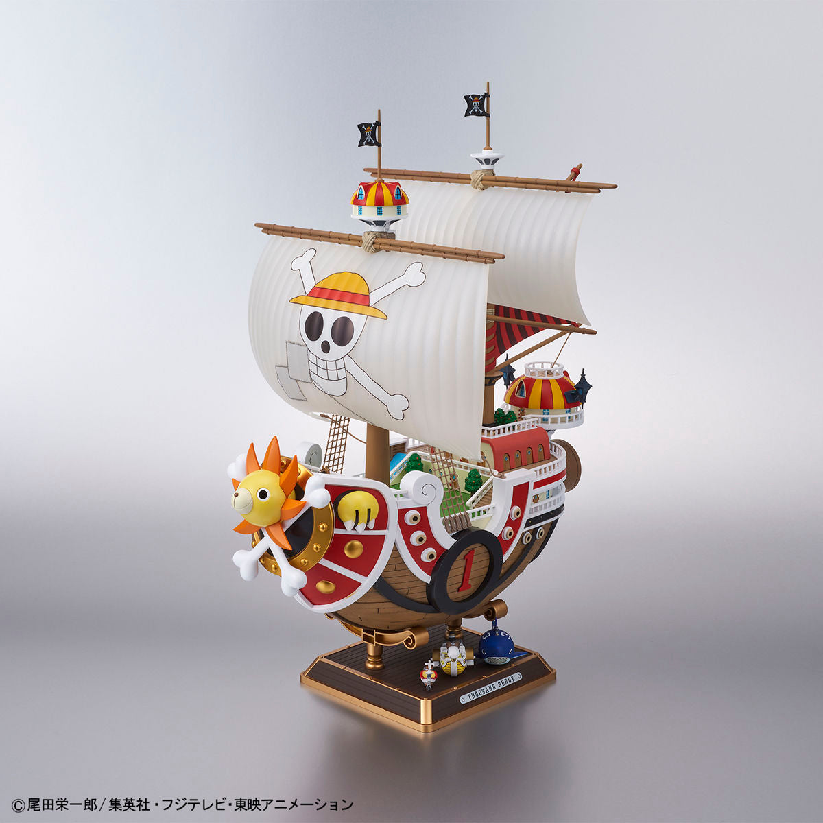 One Piece Authentic Sailing Ship Plastic Model Series: Thousand Sunny Land of Wano Ver.