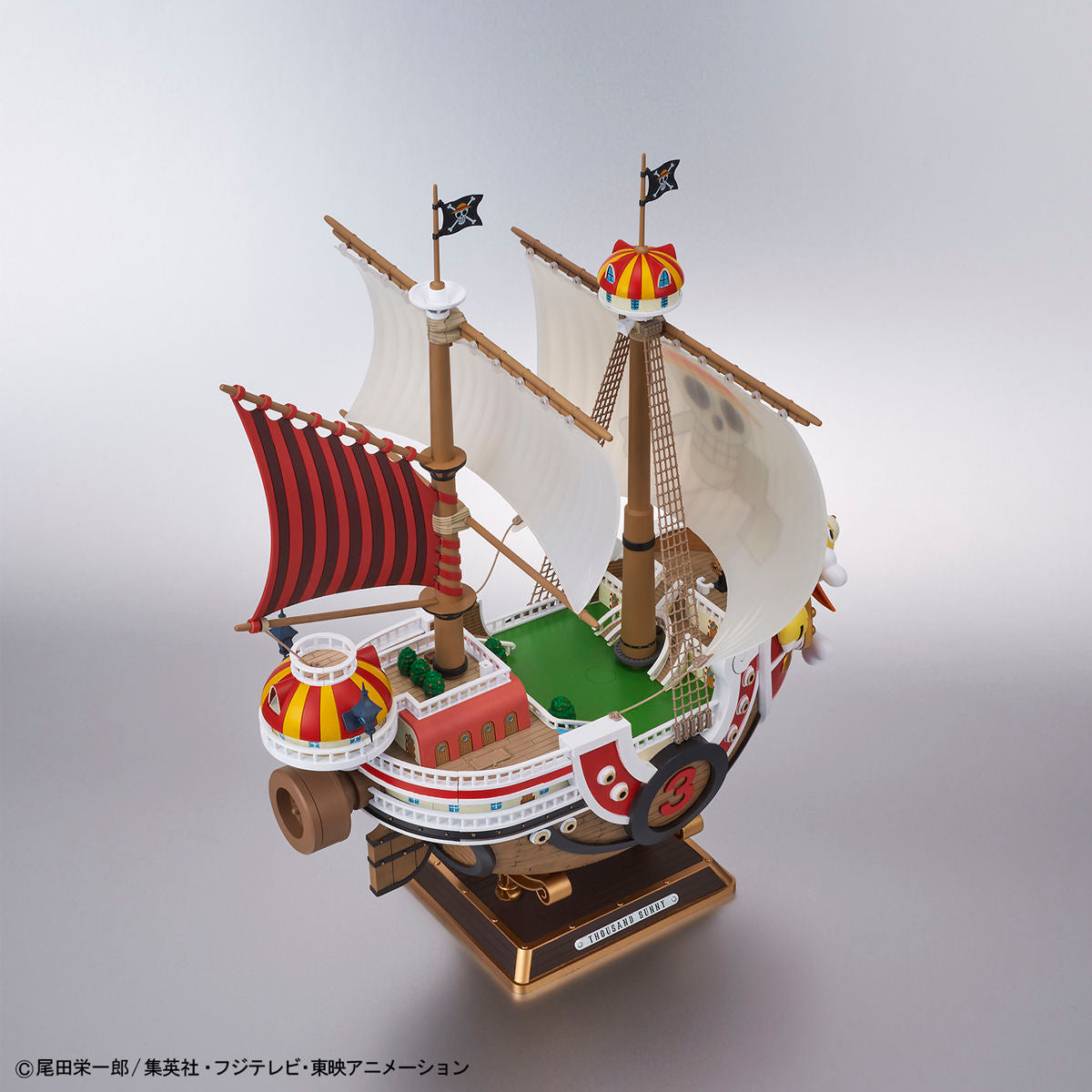 One Piece Authentic Sailing Ship Plastic Model Series: Thousand Sunny Land of Wano Ver.