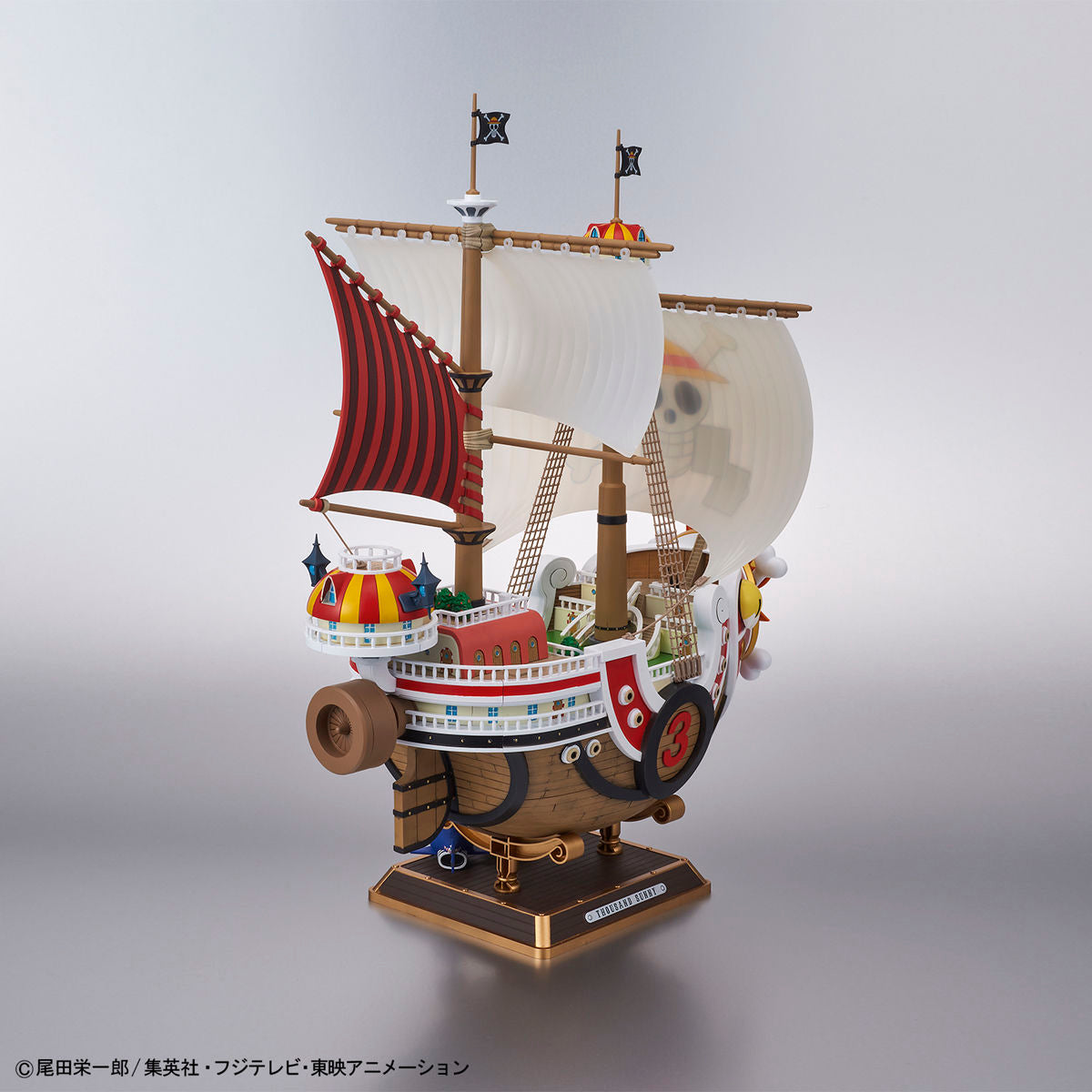 One Piece Authentic Sailing Ship Plastic Model Series: Thousand Sunny Land of Wano Ver.