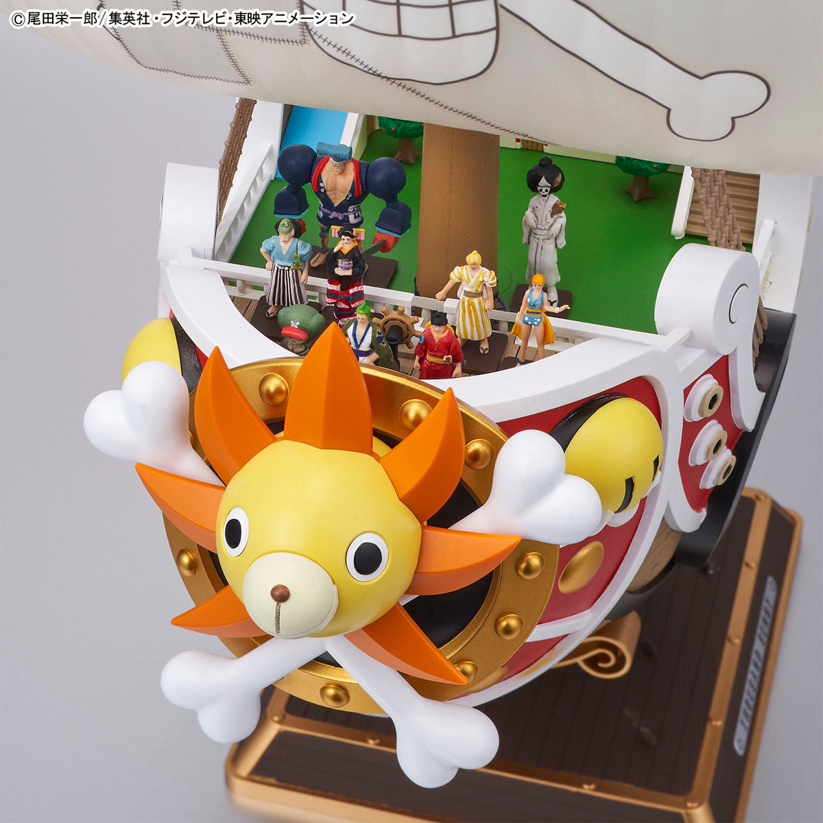 One Piece Authentic Sailing Ship Plastic Model Series: Thousand Sunny Land of Wano Ver.