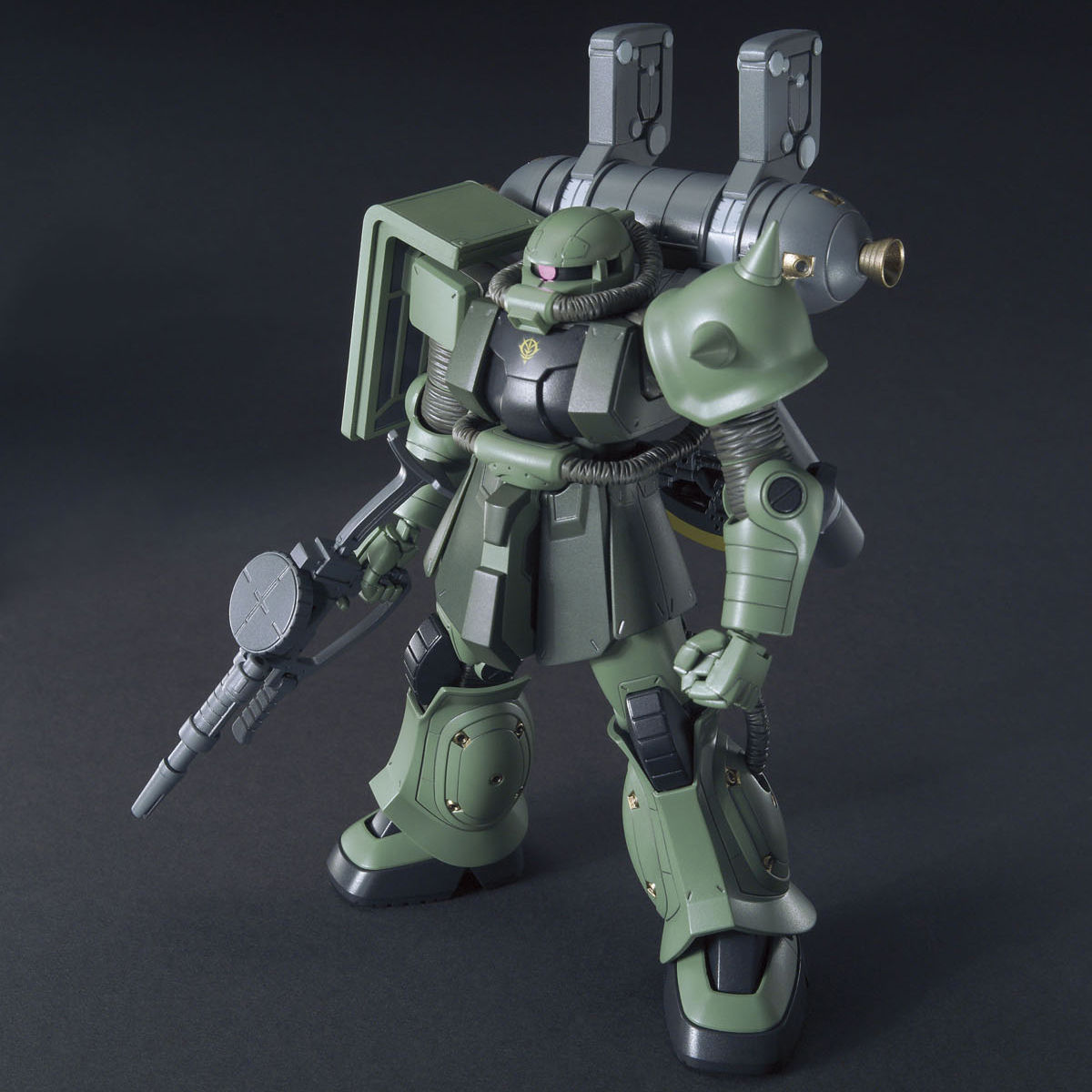 HG 1/144 MS-06 ZAKU II + BIG GUN SET THUNDERBOLT