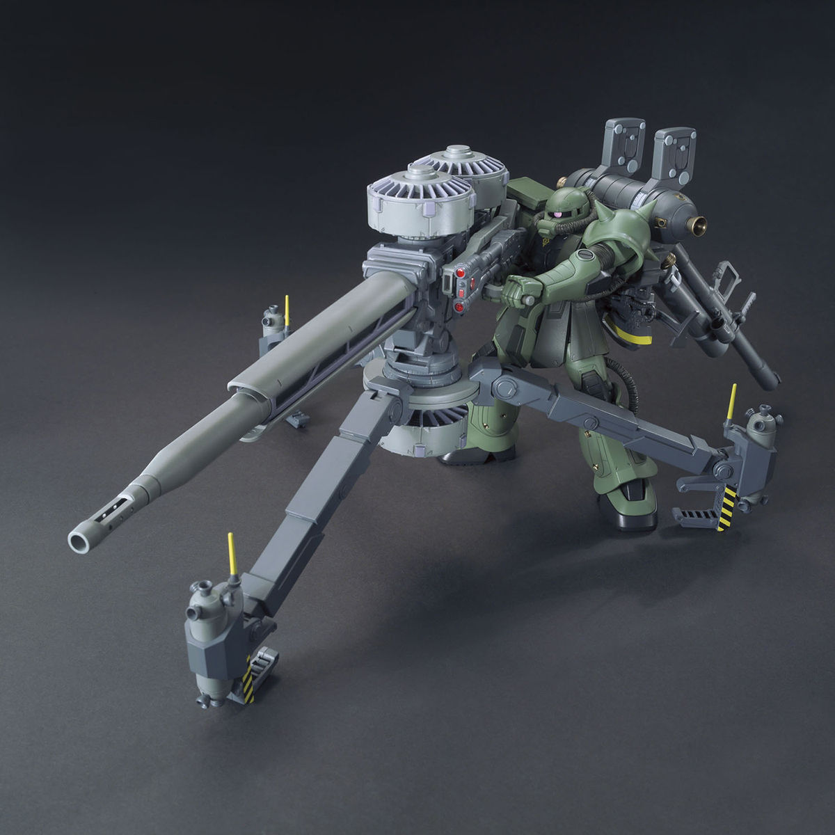 HG 1/144 MS-06 ZAKU II + BIG GUN SET THUNDERBOLT
