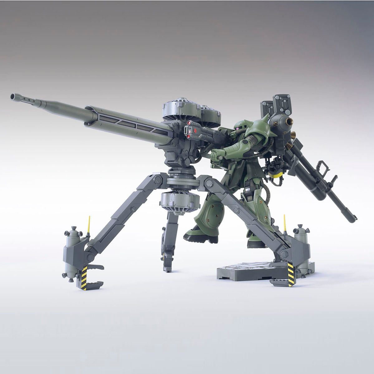 HG 1/144 MS-06 ZAKU II + BIG GUN SET THUNDERBOLT