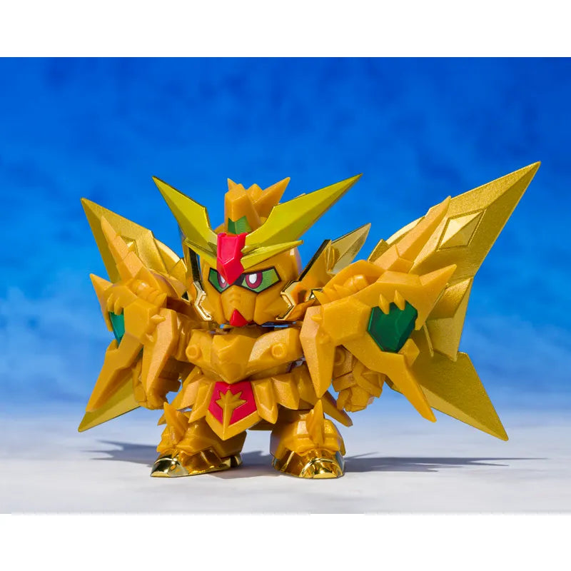 GANSO SD GUNDAM WORLD GOLD GOD SUPERIOR KAISER/SOLAR GOD GOD KAISER compatible set