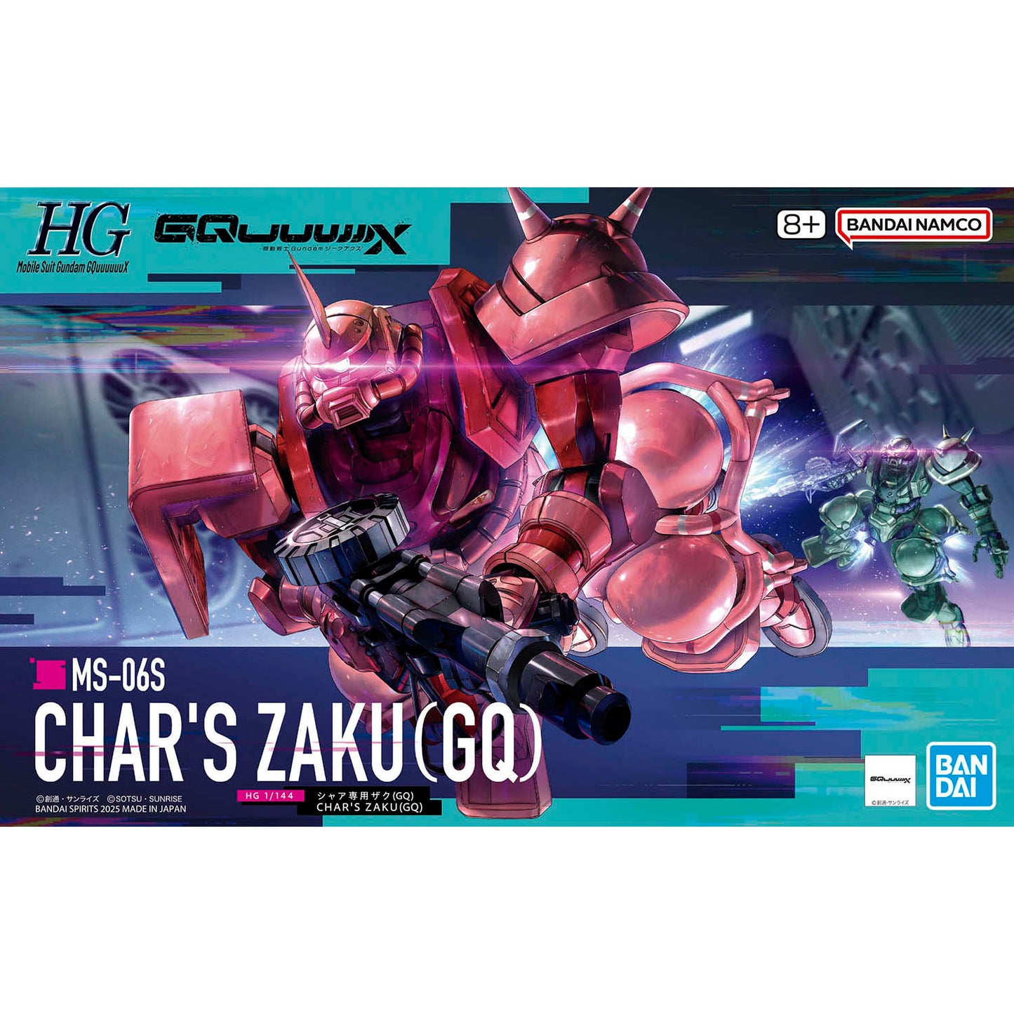 GQ HG 1/144 CHAR'S ZAKU