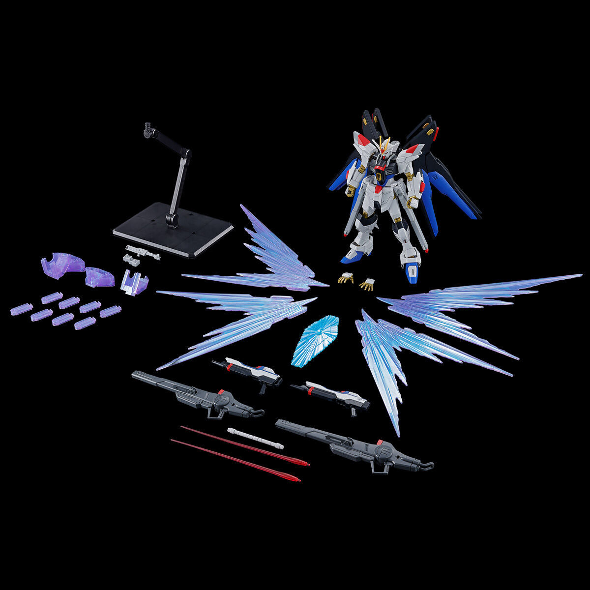 HG 1/144 STRIKE FREEDOM GUNDAM Type II & "WINGS OF LIGHT" EFFECT SET