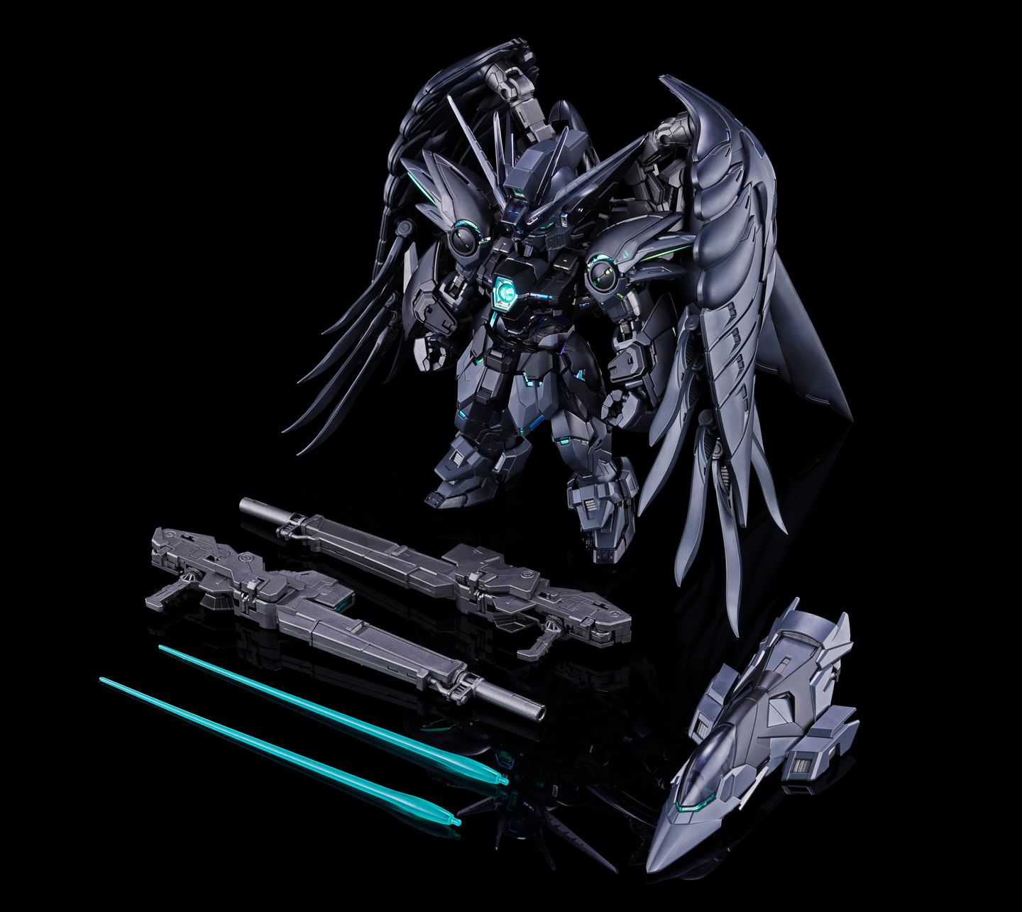 MGSD WING GUNDAM ZERO EW[STRUCTURAL COATING/BLACK]