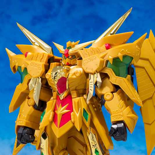 GANSO SD GUNDAM WORLD GOLD GOD SUPERIOR KAISER/SOLAR GOD GOD KAISER compatible set