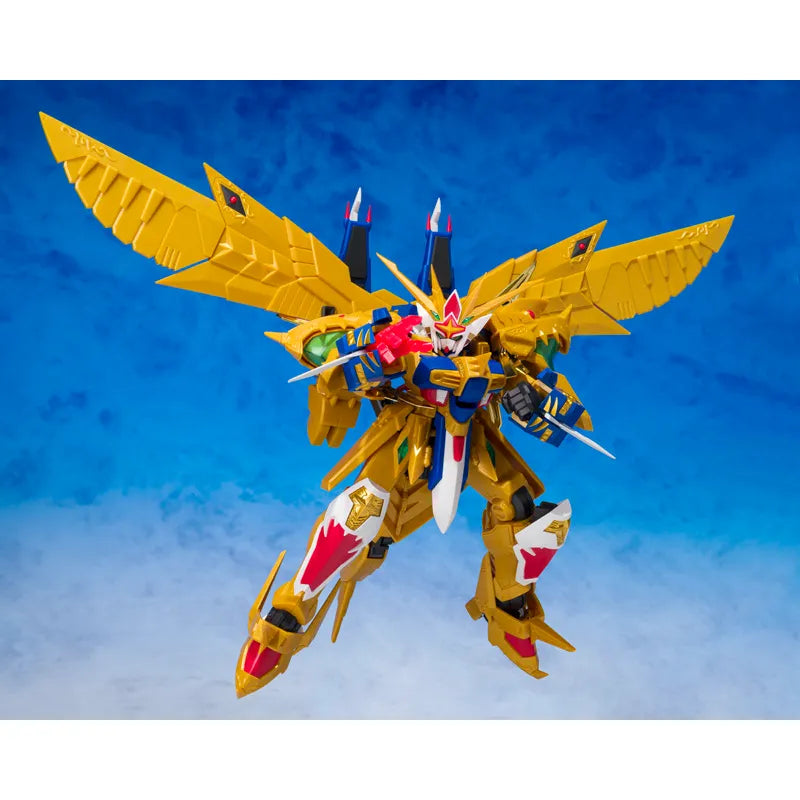 GANSO SD GUNDAM WORLD GOLD GOD SUPERIOR KAISER/SOLAR GOD GOD KAISER compatible set