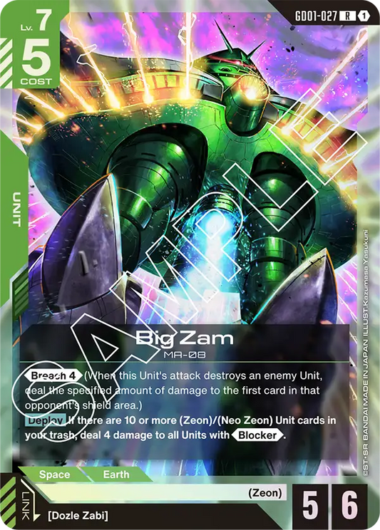 GD01-027 R Big Zam