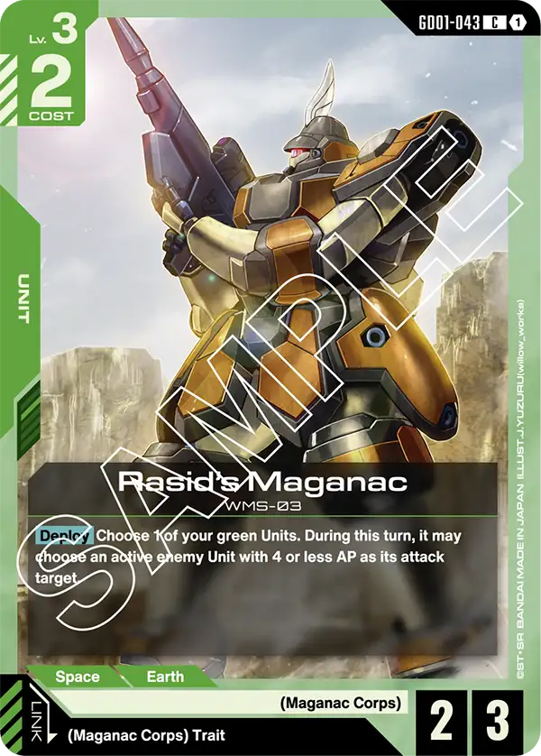 GD01-043 C Rasid's Maganac