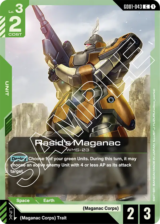 GD01-043 C Rasid's Maganac