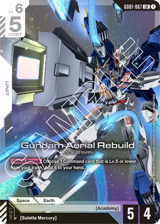 GD01-067 LR Gundam Aerial Rebuild
