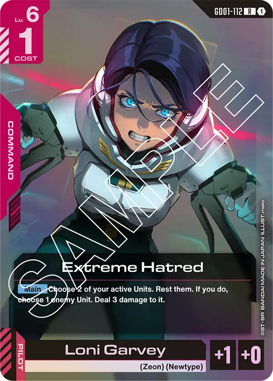 GD01-112 R Extreme Hatred