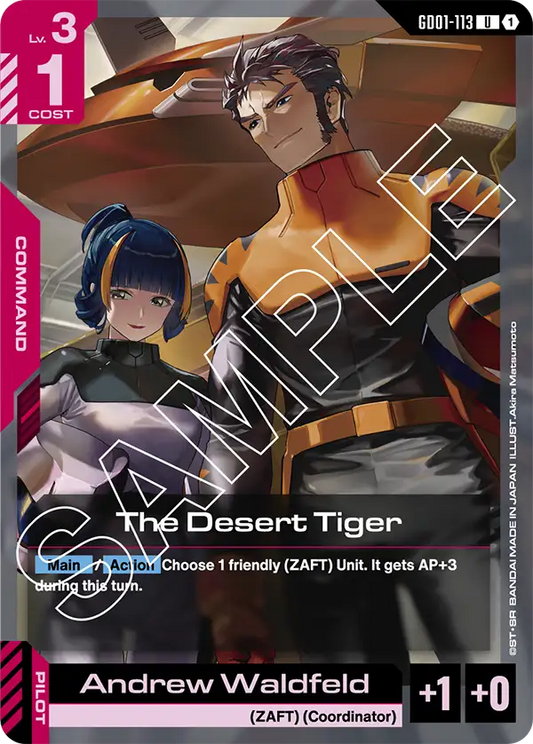 GD01-113 U The Desert Tiger