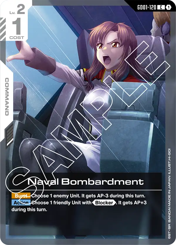 GD01-120 C Naval Bombardment