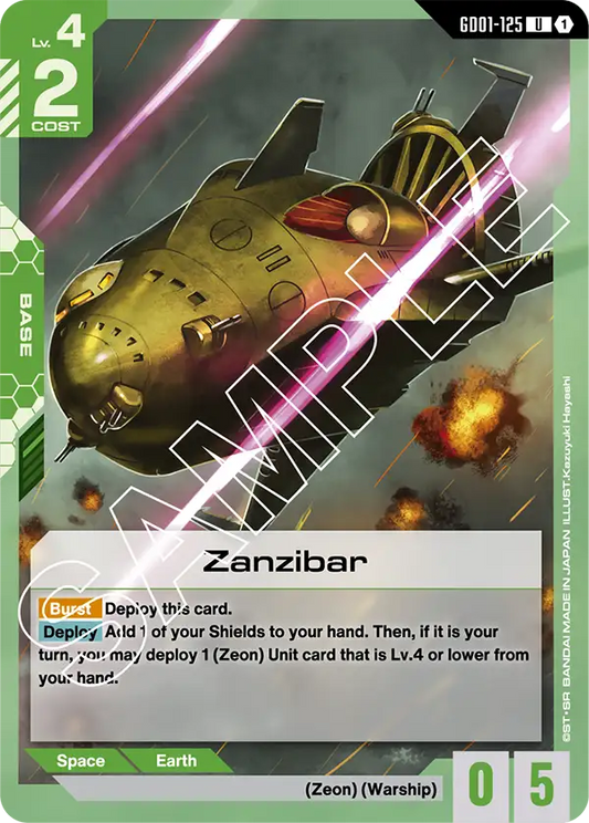 GD01-125 U Zanzibar