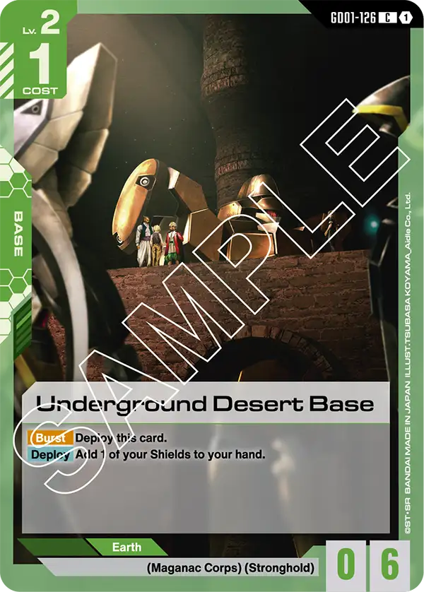 GD01-126 C Underground Desert Base