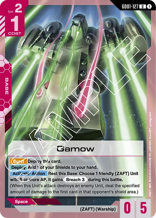 GD01-127 U Gamow