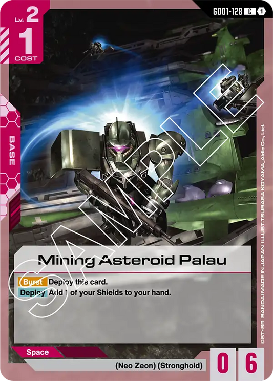 GD01-128 C Mining Asteroid Palau