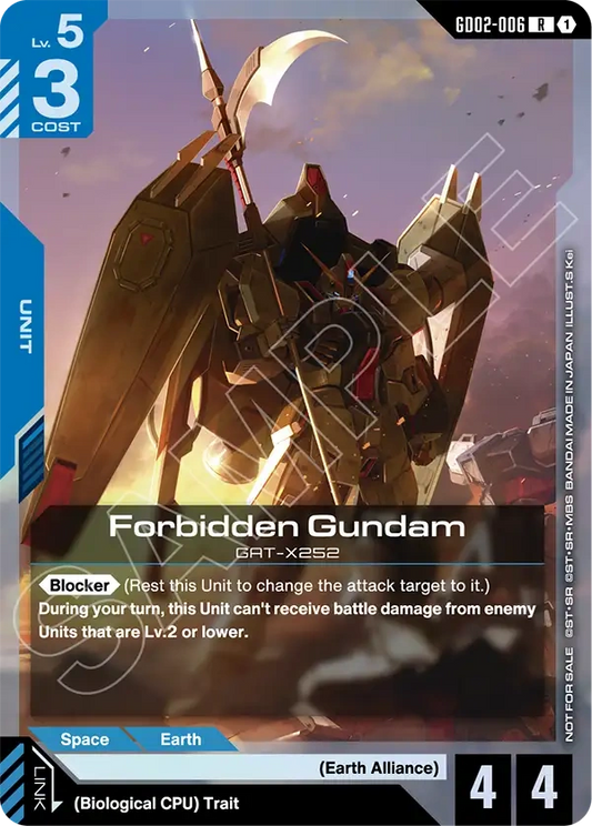 GD02-006-ALT1 R Forbidden Gundam