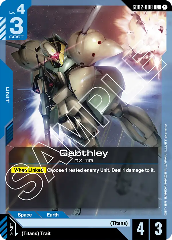 GD02-008 U Gabthley