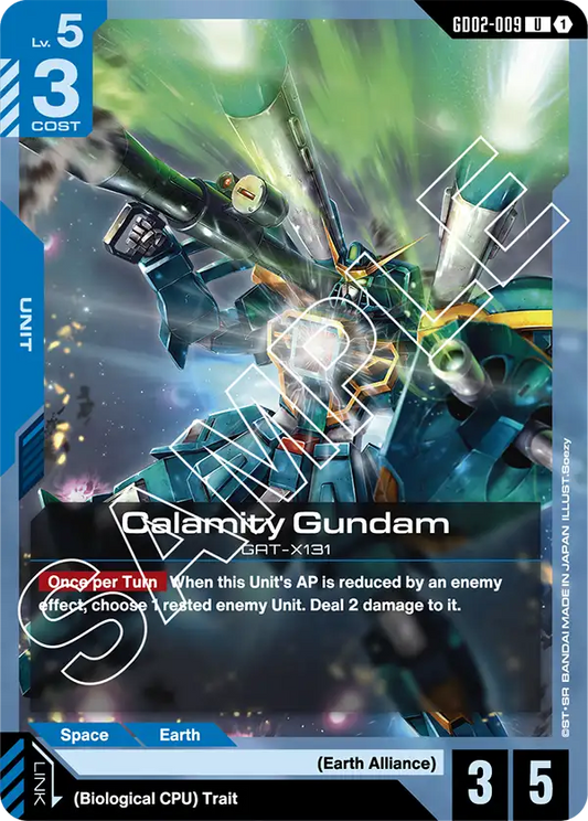 GD02-009 U Calamity Gundam