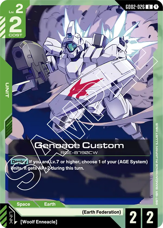 GD02-026 U Genoace Custom
