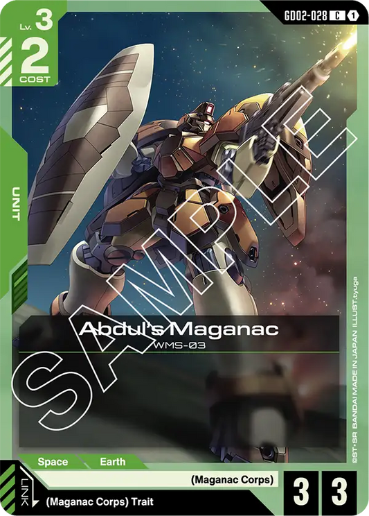 GD02-028 C Abdul's Maganac