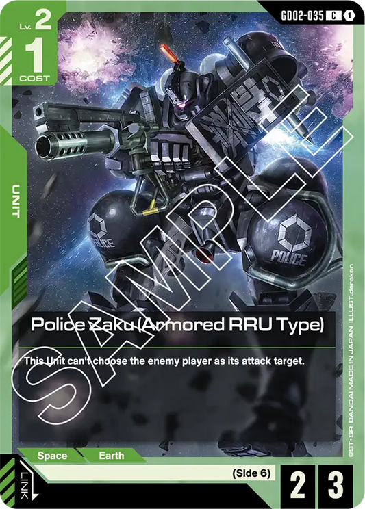 GD02-035 C Police Zaku (Armored RRU Type)