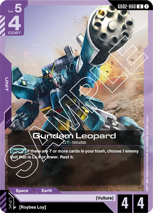 GD02-060 U Gundam Leopard