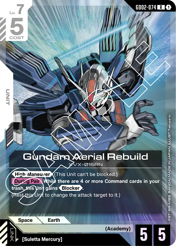 GD02-074 R Gundam Aerial Rebuild