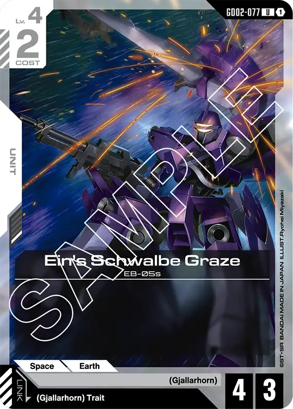 GD02-077 U Ein's Schwalbe Graze