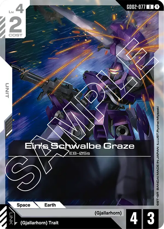 GD02-077 U Ein's Schwalbe Graze