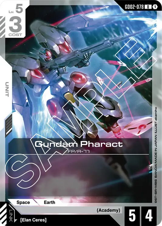 GD02-078 U Gundam Pharact