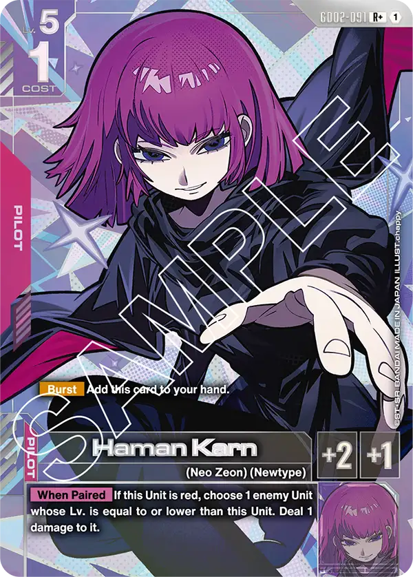 GD02-091 R + Haman Karn