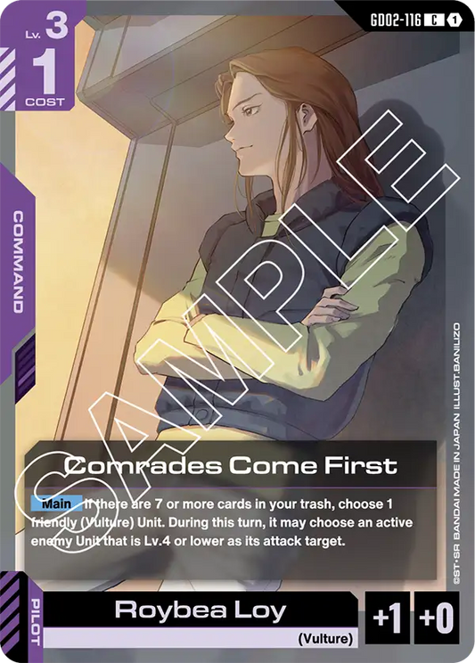 GD02-116 C Comrades Come First