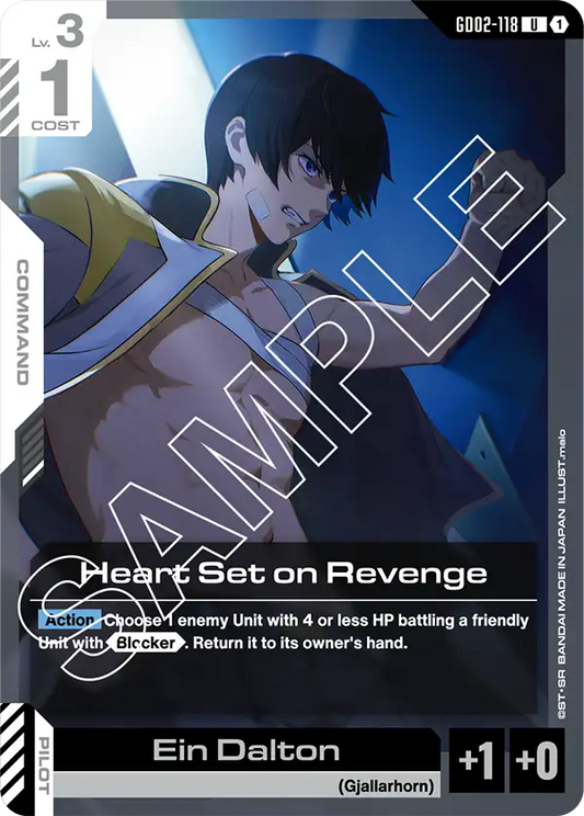 GD02-118 U Heart Set on Revenge