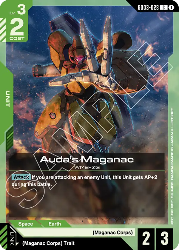 GD03-028 C Auda's Maganac