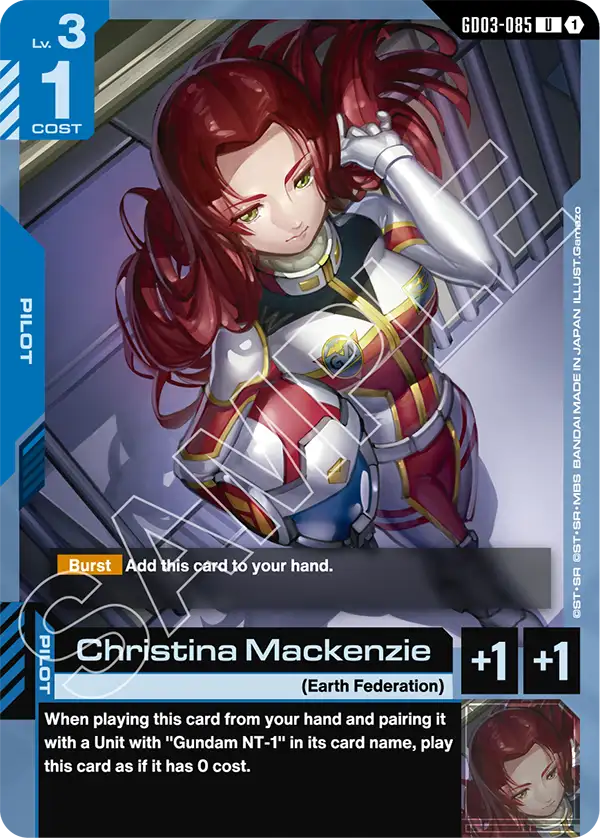 GD03-085 U Christina Mackenzie