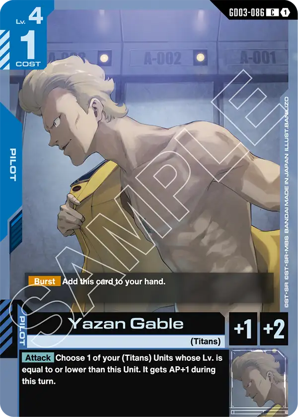 GD03-086 C Yazan Gable