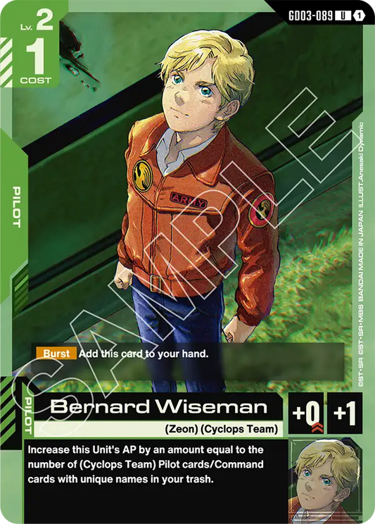 GD03-089 U Bernard Wiseman