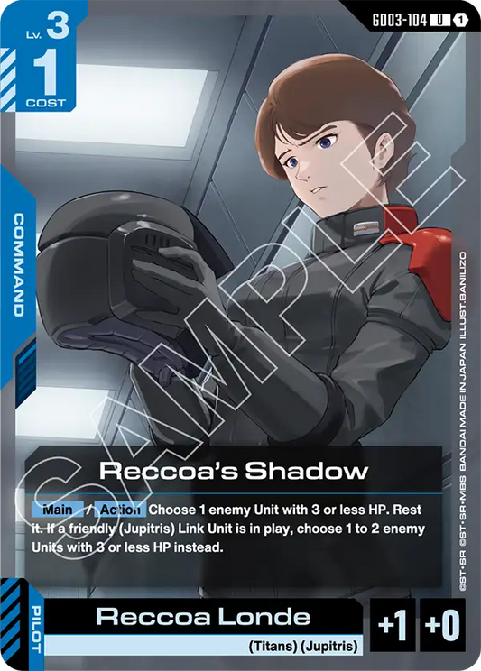 GD03-104 U Reccoa's Shadow