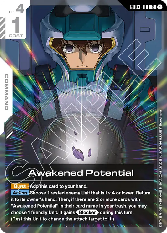 GD03-118 R 1 Awakened Potential