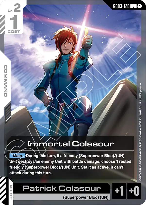 GD03-120 U Immortal Colasour