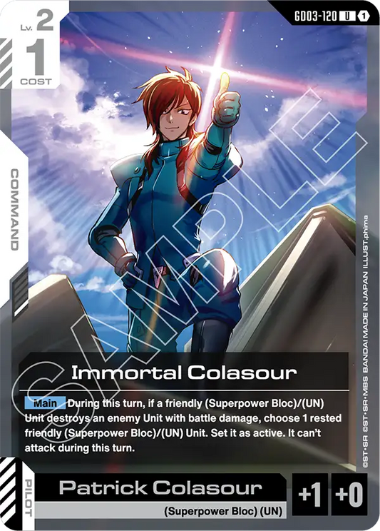 GD03-120 U Immortal Colasour