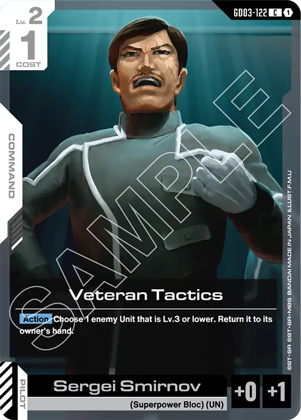 GD03-122 C Veteran Tactics