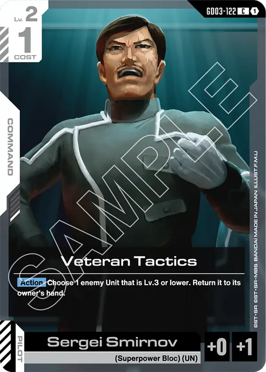 GD03-122 C Veteran Tactics