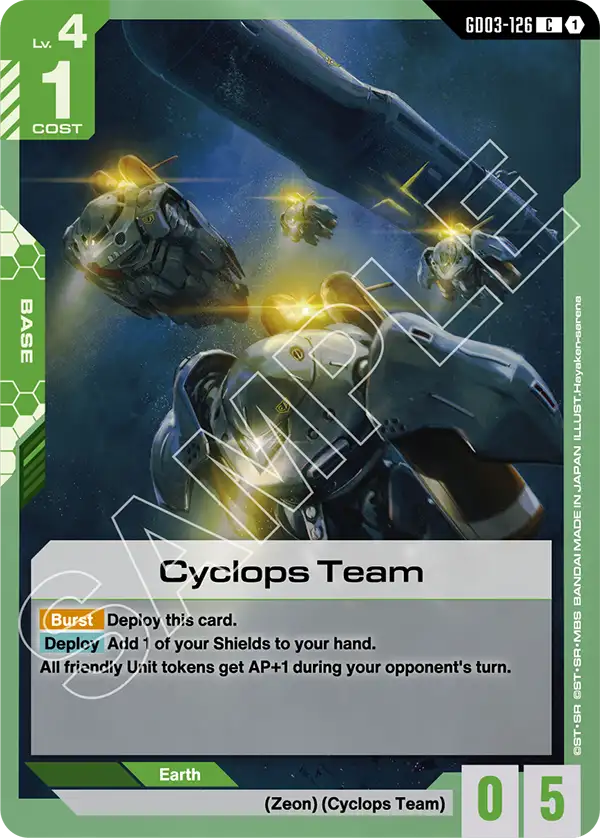 GD03-126 C Cyclops Team